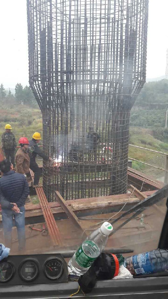 益婁高速公路11標(biāo)漣水大橋11-4樁基施工